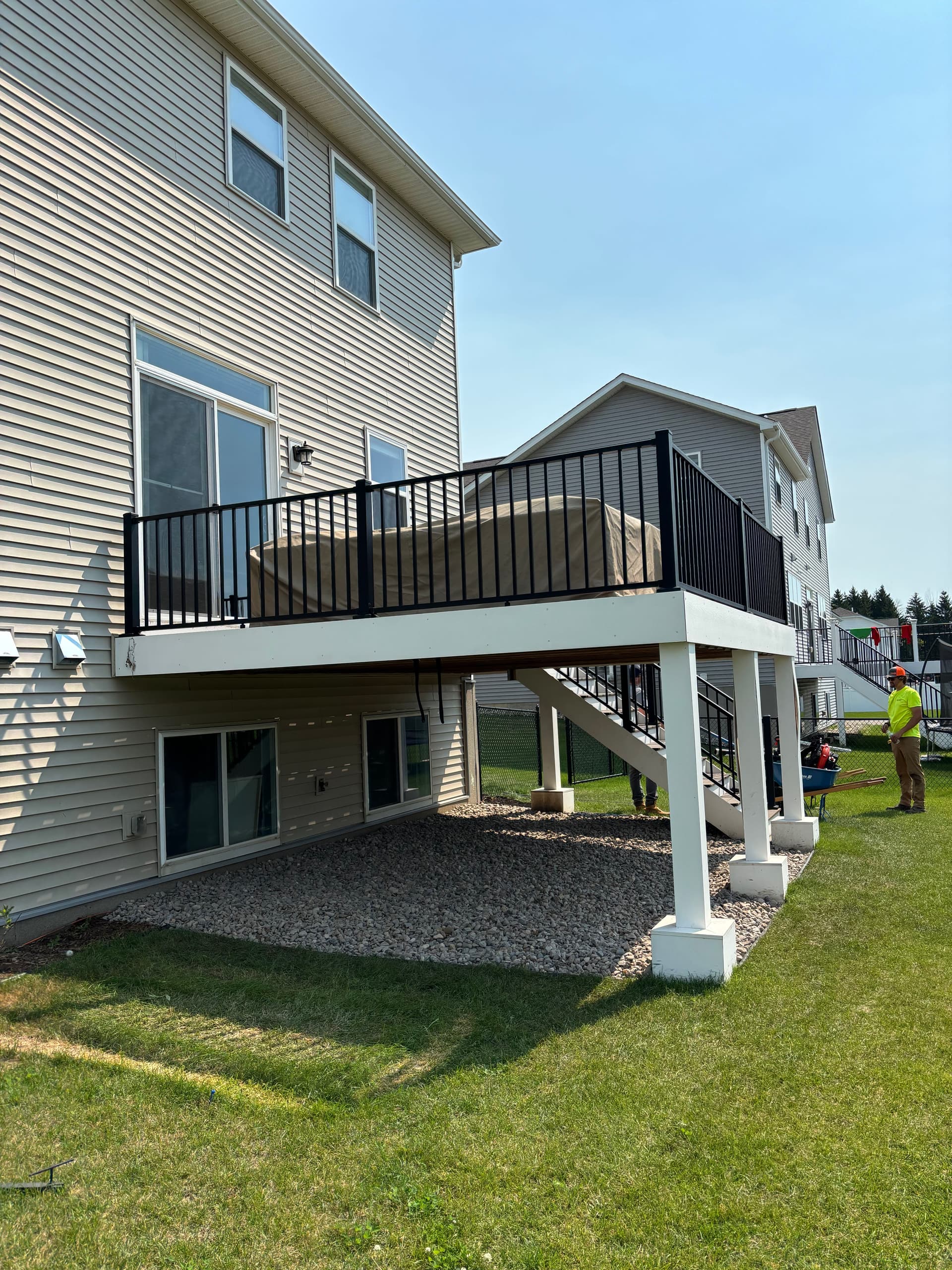 Gallery photos for River Rock Fix for a Muddy Under-Deck Nightmare: Image #1