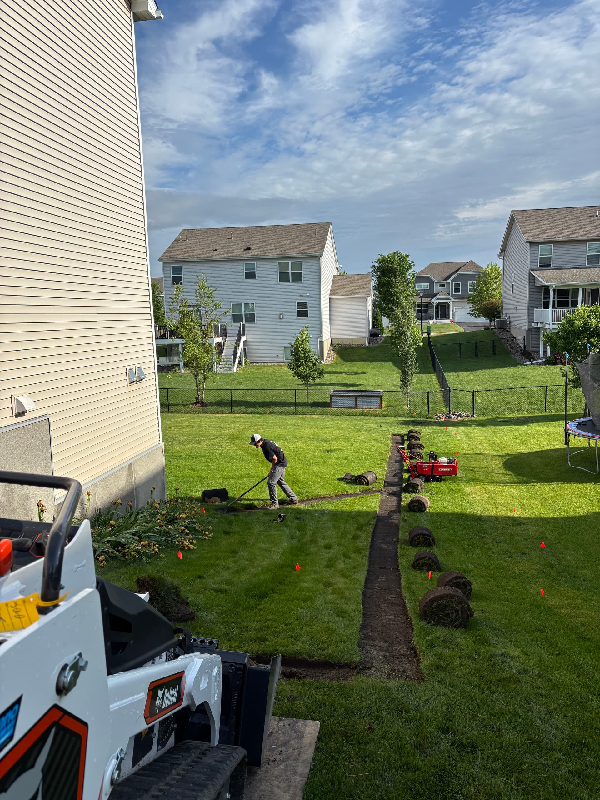 Fixing a Soggy Yard with Proper Drainage in Lakeville image