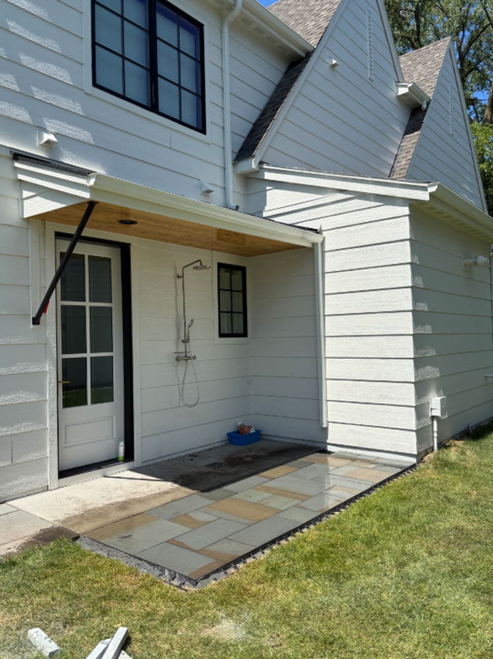 Paver Patio Install Near Lake Minnetonka LRT Regional Trail