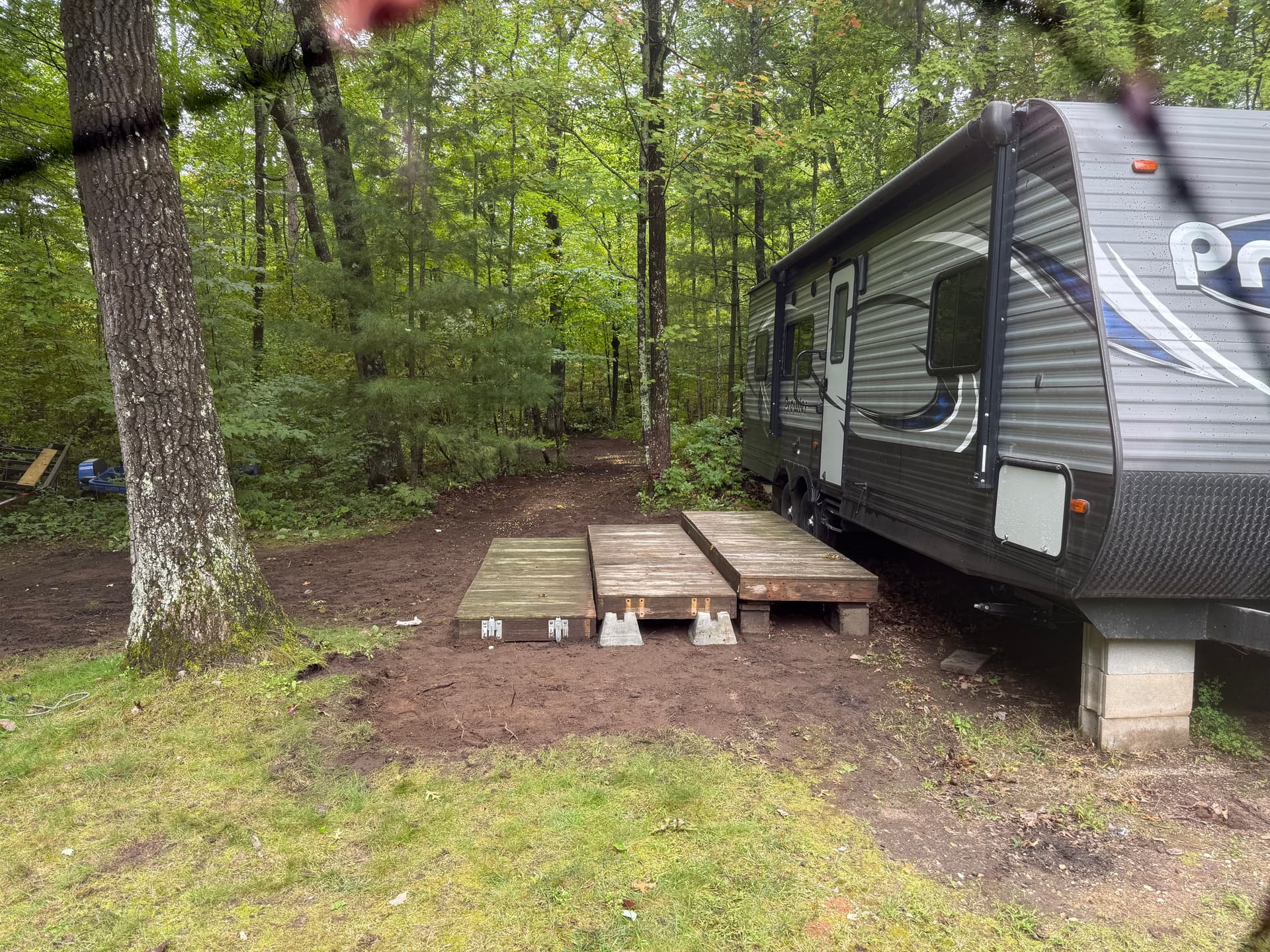 Gallery photos for Clearing and Leveling the Landscape in Lakeville: Image #6